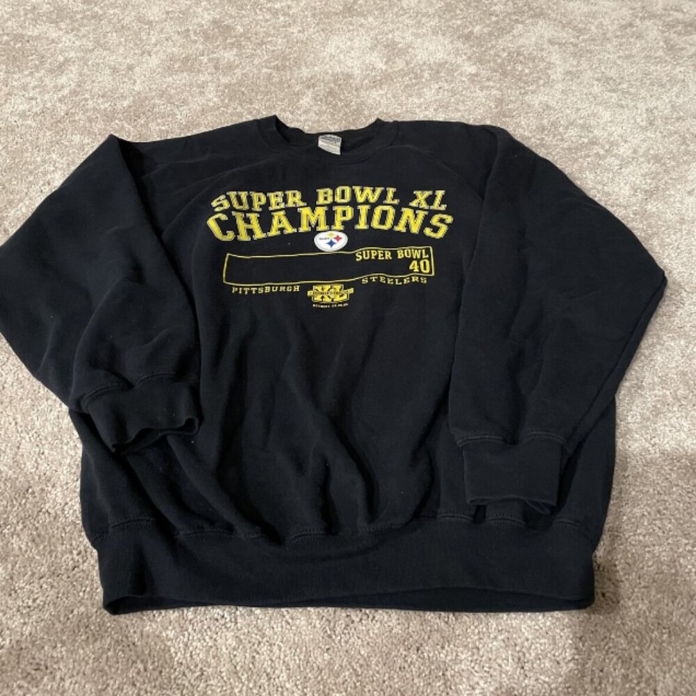 Pittsburgh Steelers Super Bowl 40 Crew Neck Sweatshirt shirt